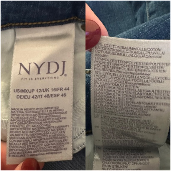 NYDJ Marilyn Straight Jeans Habana Wash - Picture 9 of 11